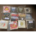 Records : 2 boxes of 7" singles mixed lot includes