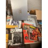 Records : Collection of Books inc Beatles x 4, Mad