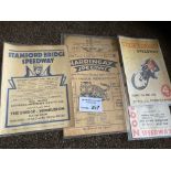 Speedway : Pre war programmes inc Harringay, 1937,