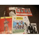 Boxing : Muhammad Ali related fight programmes inc