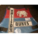 Speedway : Halifax Dukes 1980s original race jacke