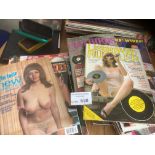 Magazines : Asdult Glamour - mix of old/new inc Pl