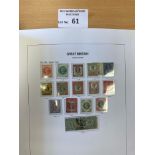 Stamps : GB collection inc hingeless Davo album in