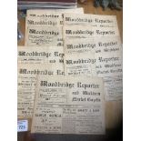 Collectables : Woodbridge reporter Newspapers 1943