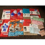 Boxing : Collection of programmes inc Bugner/Frazi