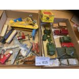 Diecast : Dinky mostly - playworn vehicles planes