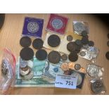 Collectables : Coins - interesting lot old coins i