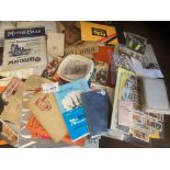 Collectables : Interesting box of ephemera include