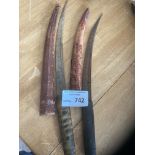 Collectables : Middle Eastern vintage daggers/impl