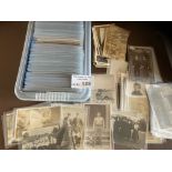 Postcards : Social History - 400+ cards in box man