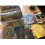 Records : A Box of albums to include The Damned, R