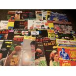 Boxing : Modern programmes 1970s/90s numerous Cham