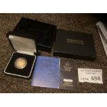 Collectables : Coins UK 2001 Gold Proof Sovereign