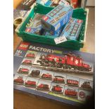 Diecast : Large train set in various boxes in good