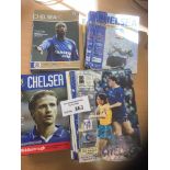 Football : Chelsea home programmes 1990 onwards x