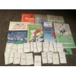 Football : FA Cup Final programmes 1948, 55, 64 et