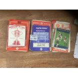 Football : Programmes 1960/1 - 1964/5 - various cl