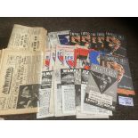 Ice Hockey : Nice collection of 1940s/50s programm