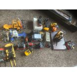 Diecast : Forklifts unboxed collection inc Daewoo,