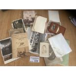 Postcards : Family History collection photos, pape