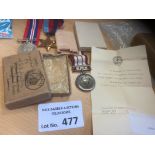 Collectables: Militaria - WW2 Medals Walker R A -