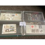 Stamps : GB presentation packs in album January 20