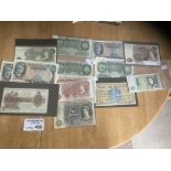 Collectables : Banknotes - lovely selection of vin