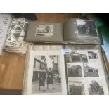 Postcards : Ipswich photo albums x2 1940-60s mili