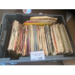 Records : crate of 160+ 7" singles inc Christmas C