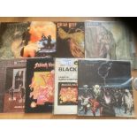 Records : Prog/Rock - great cllxn of 8 UK press LP