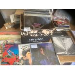 Records : 47 Rock/Pop LP/albums - lovely lot inc V