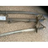 Collectables : 2 USA Vintage Swords - late 1800s
