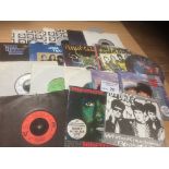 Records : THIN LIZZY & related 7" singles - all in