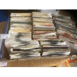 Records : Large crate of 350 1960s/70s/80s 7" sing