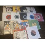 Records : Interesting collection of 7" singles Pop