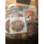 Records : 12" picture disc collection Rock/Pop/Dis