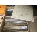 Records : Box of Dance 12" singles - some modern s