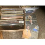 Records : Large box of Country LPs approx 80 - goo