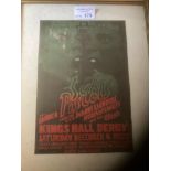 Records : SEX PISTOLS original poster framed King