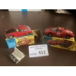 Diecast : Corgi models - original boxes/cars great