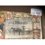 Postcards : Victorian/Edwardian scraps album - spe