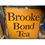 Collectables : Enamel sign - Brooke Bond Tea origi