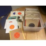 Records : 100+ 1950s/60s 7" singles Decca/London e