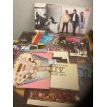 Records : Box of albums good conditions varied Roc