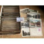 Postcards : Dealers surplus stock - a shoebox of 6