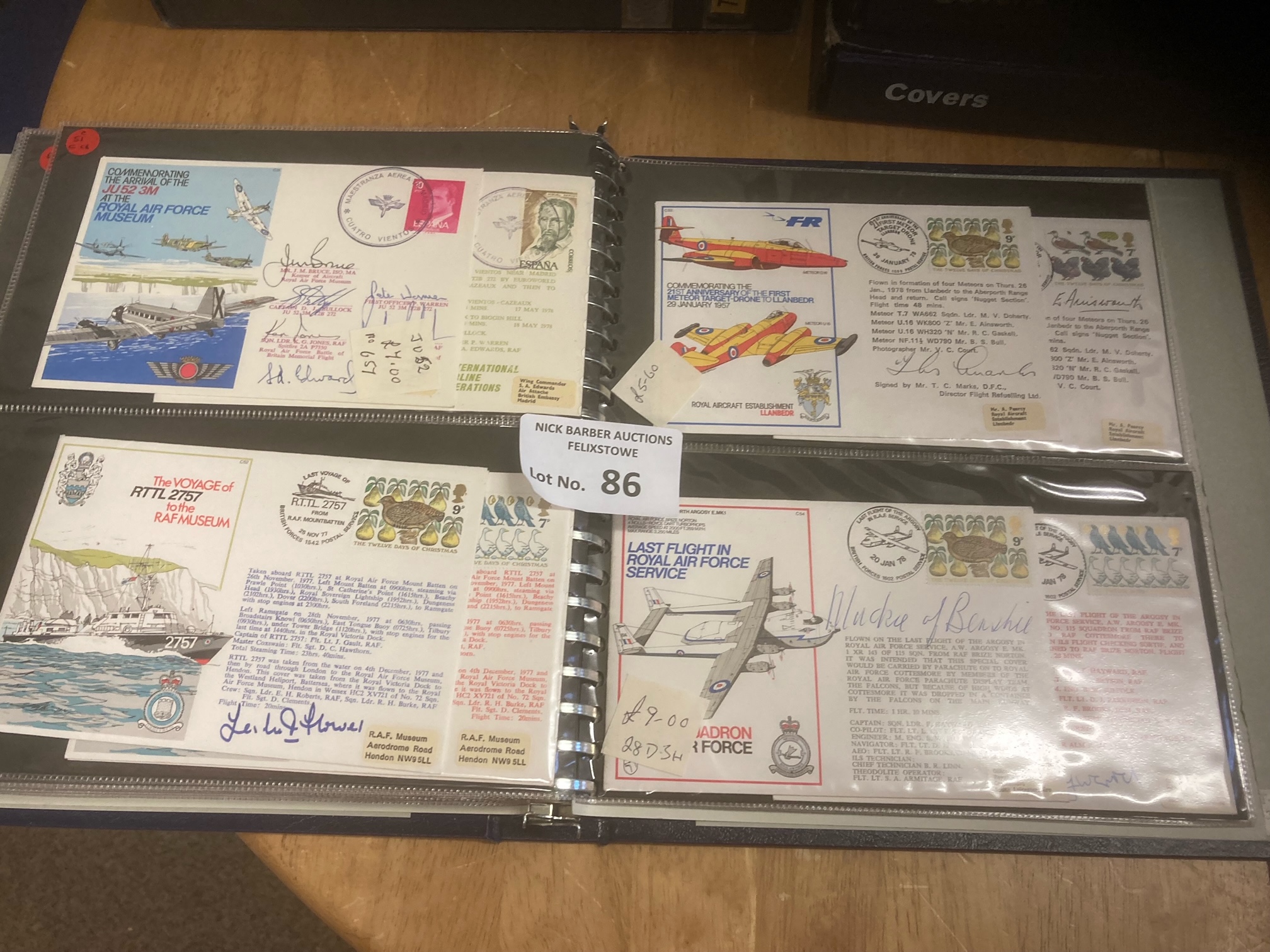 Stamps : Super collection of Flight covers 1970s o - Image 2 of 6