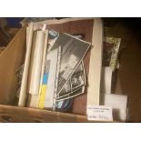 Speedway : Hefty box of memorabilia inc posters, p