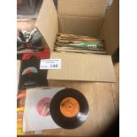 Records : 7" Singles 'D' good lot - smaller box ov
