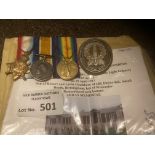 Militaria : WWI Medals (3) PO16471 Lance Corp R H