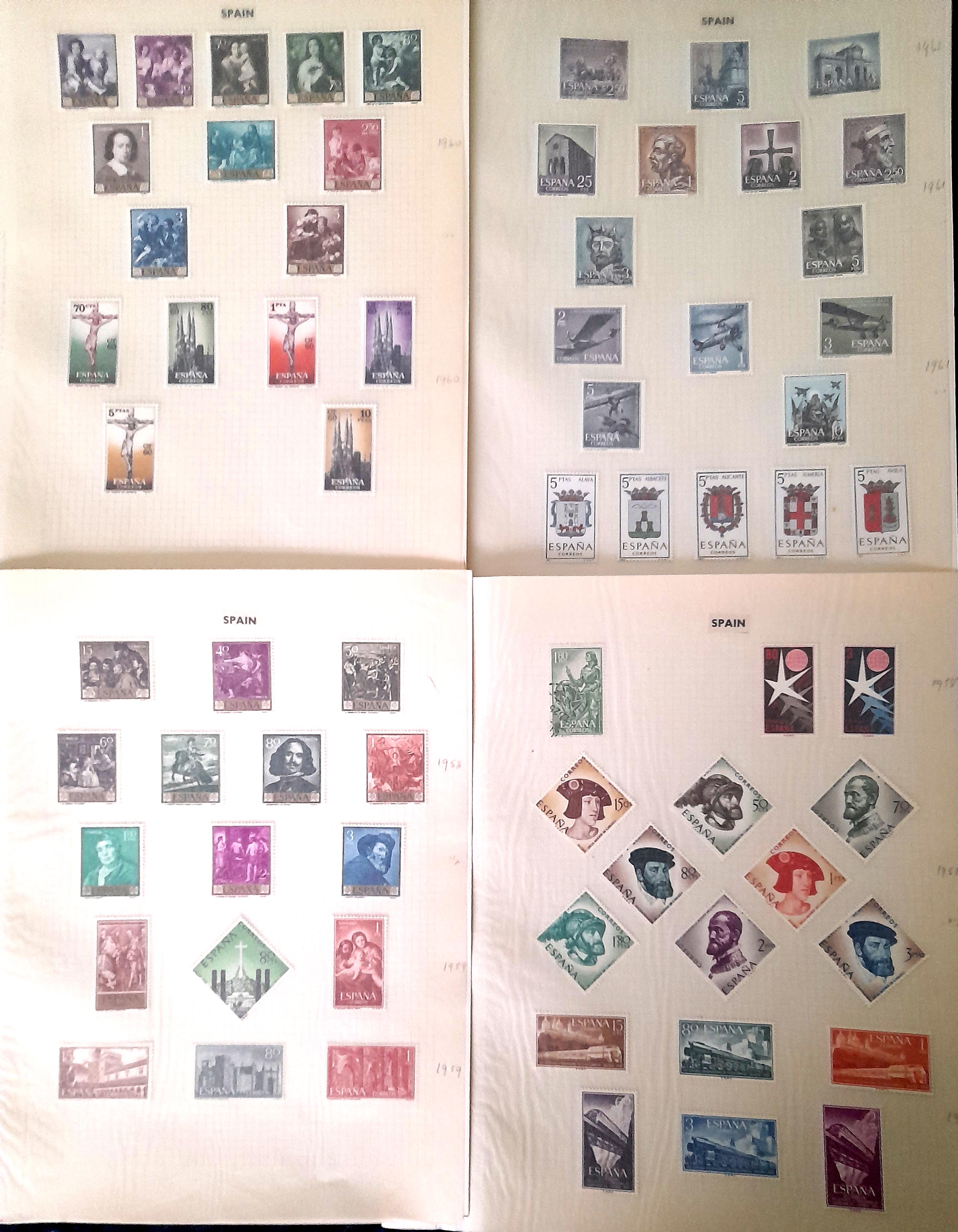 Stamps : SPAIN Interesting Mint/& or Used Collec